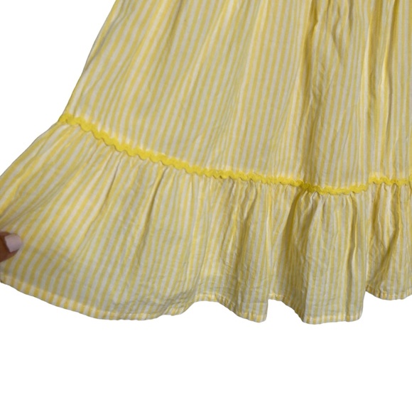 Tahari Lemon Slice Girls Dress Soft Cotton Tiered Flowy Size 4T - Picture 7 of 14